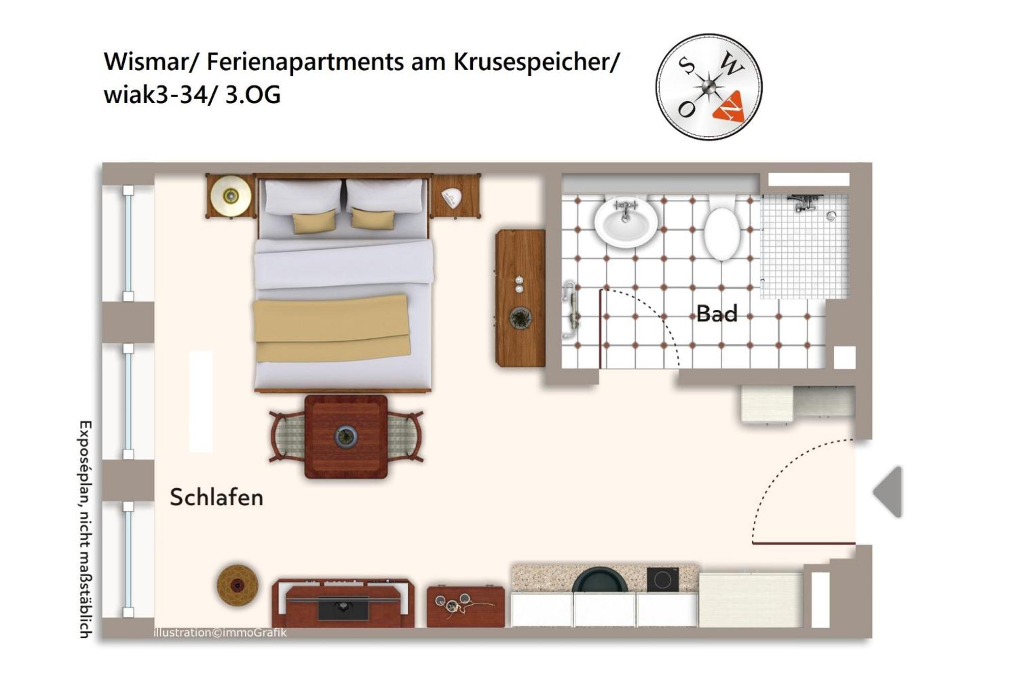 Ferienapartments Am Krusespeicher Ferienapartments Am Krusespeicher 3-34 Wißmar Exteriér fotografie